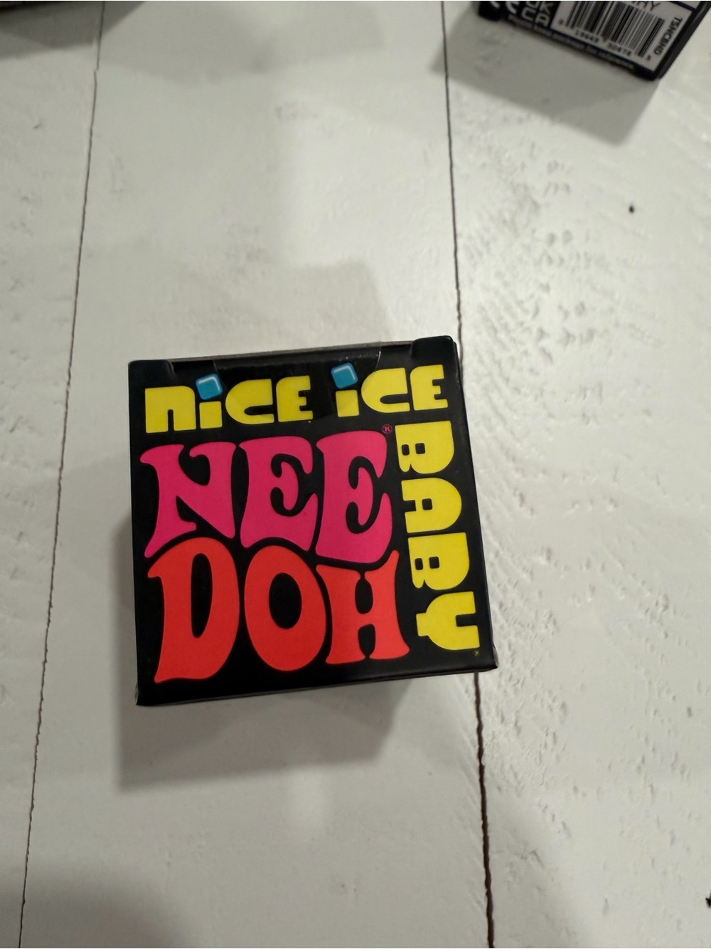 New NeeDoh Nice Ice Baby Small Cube Squish Toy Nee Doh Pink